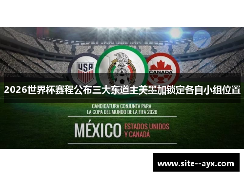 2026世界杯赛程公布三大东道主美墨加锁定各自小组位置 2026世界杯赛程公布三大东道主美墨加锁定各自小组位置